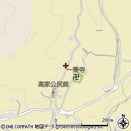 奈良県桜井市高家1136周辺の地図