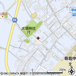 岡山県浅口市寄島町7703周辺の地図