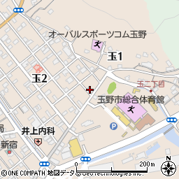 香川銀行玉野支店周辺の地図