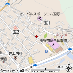 香川銀行玉野支店周辺の地図