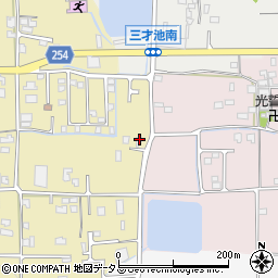 奈良県葛城市林堂61周辺の地図