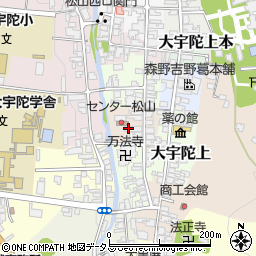 奈良県宇陀市大宇陀下出口周辺の地図