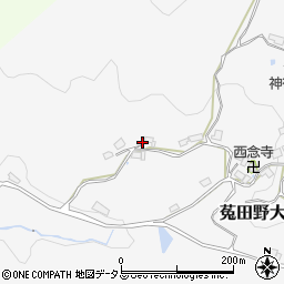 奈良県宇陀市菟田野大神471周辺の地図
