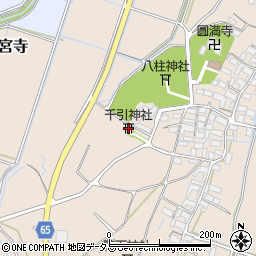 千引神社周辺の地図
