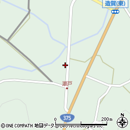 広島県東広島市高屋町造賀3480-3周辺の地図