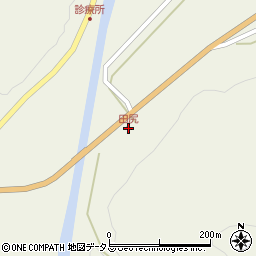 田尻周辺の地図
