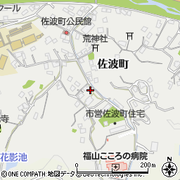 広島県福山市佐波町519周辺の地図