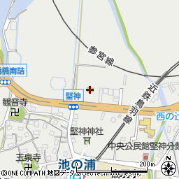 ファミリーマート鳥羽堅神町店周辺の地図