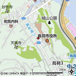 桑名三重信用金庫鳥羽支店周辺の地図