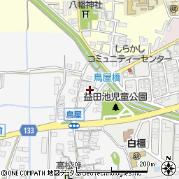 奈良県橿原市鳥屋町8周辺の地図