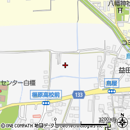 奈良県橿原市鳥屋町4周辺の地図