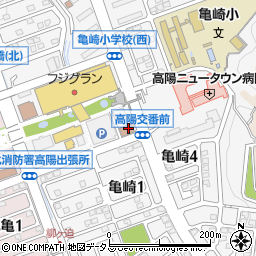 亀崎歯科医院周辺の地図