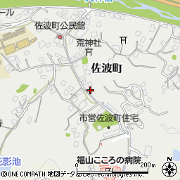 広島県福山市佐波町667周辺の地図