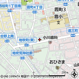 福山ドライクリーニング周辺の地図