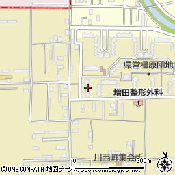 奈良県橿原市川西町172-1周辺の地図