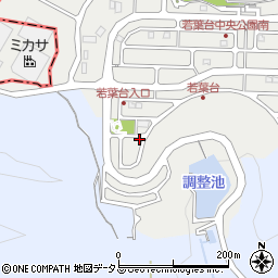 若葉台南公園周辺の地図