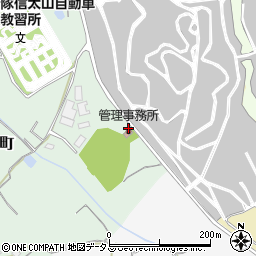大阪泉北霊園周辺の地図