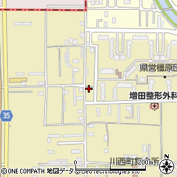 奈良県橿原市川西町176周辺の地図