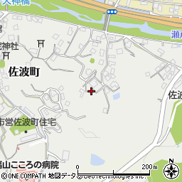 広島県福山市佐波町813周辺の地図