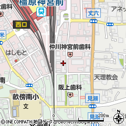 奈良県橿原市久米町630-2周辺の地図