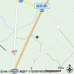 広島県東広島市高屋町造賀3492周辺の地図