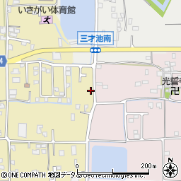 奈良県葛城市林堂89周辺の地図
