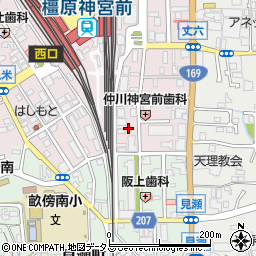 奈良県橿原市久米町630-7周辺の地図