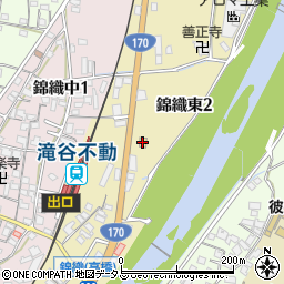 ローソン富田林錦織東店周辺の地図