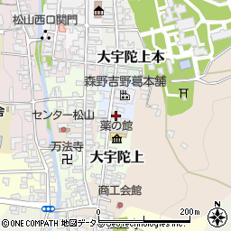 奈良県宇陀市大宇陀上中2021周辺の地図