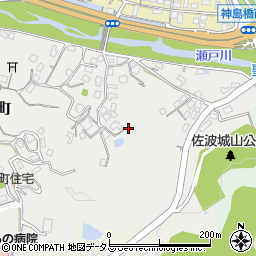 広島県福山市佐波町840周辺の地図