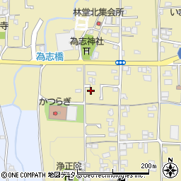奈良県葛城市林堂299周辺の地図