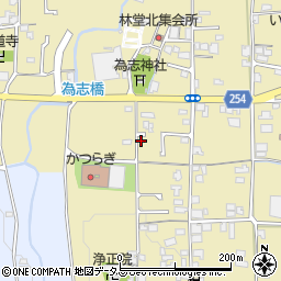 奈良県葛城市林堂299-5周辺の地図