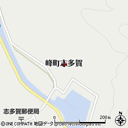 長崎県対馬市峰町志多賀周辺の地図