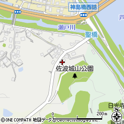 広島県福山市佐波町899周辺の地図