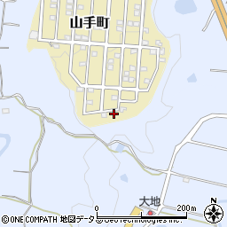 大阪府富田林市山手町26周辺の地図