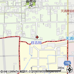 奈良県大和高田市奥田386周辺の地図