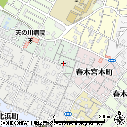 大阪府岸和田市春木大国町3-1周辺の地図