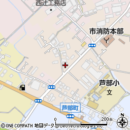 大阪府和泉市一条院町35周辺の地図