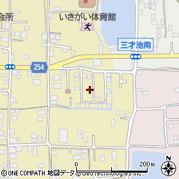 奈良県葛城市林堂75周辺の地図