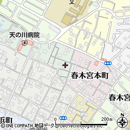 大阪府岸和田市春木大国町2周辺の地図