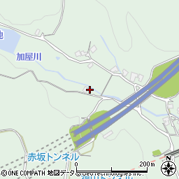 広島県福山市津之郷町加屋483-1周辺の地図