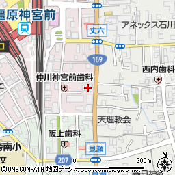 奈良県橿原市久米町638周辺の地図