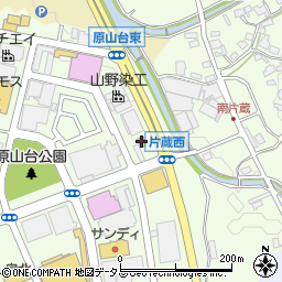 ローソン堺原山台店周辺の地図