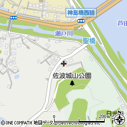 広島県福山市佐波町899-1周辺の地図