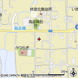 奈良県葛城市林堂299-8周辺の地図