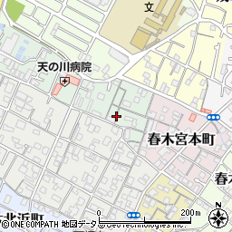 大阪府岸和田市春木大国町3周辺の地図