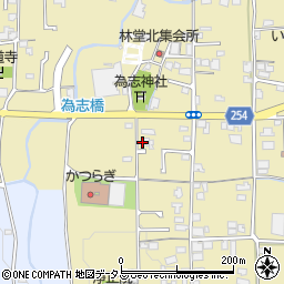 奈良県葛城市林堂299-10周辺の地図