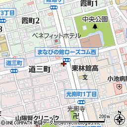 セブンイレブン福山道三町店周辺の地図
