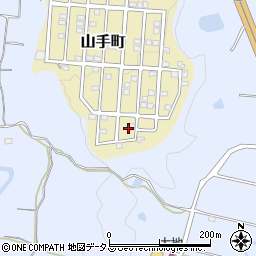 大阪府富田林市山手町24周辺の地図