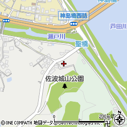 広島県福山市佐波町7202-8周辺の地図